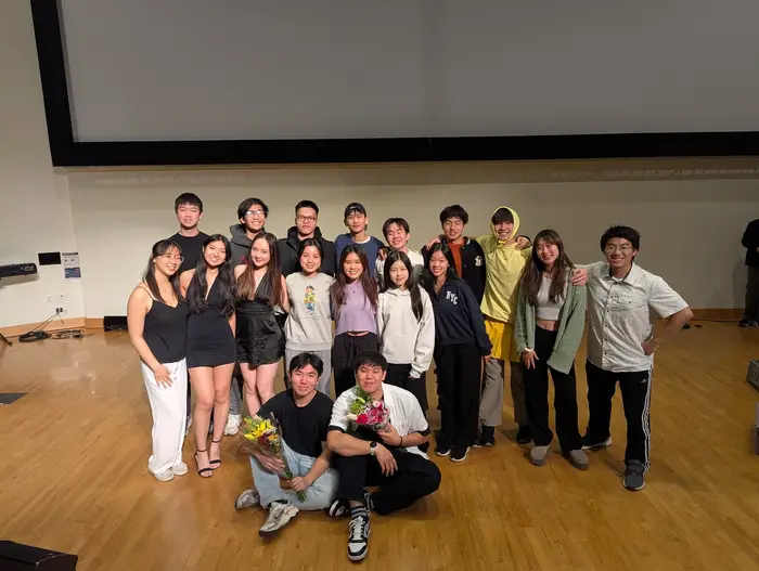 Image of Leo with fellow club members