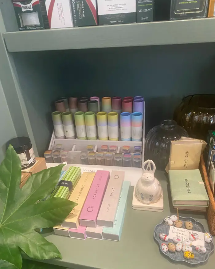 An image of a display at Toadflax.