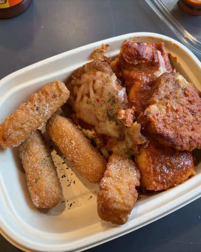 Photo of food from the Exchange 