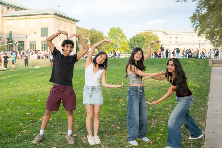 Anika and friends spell out MCS